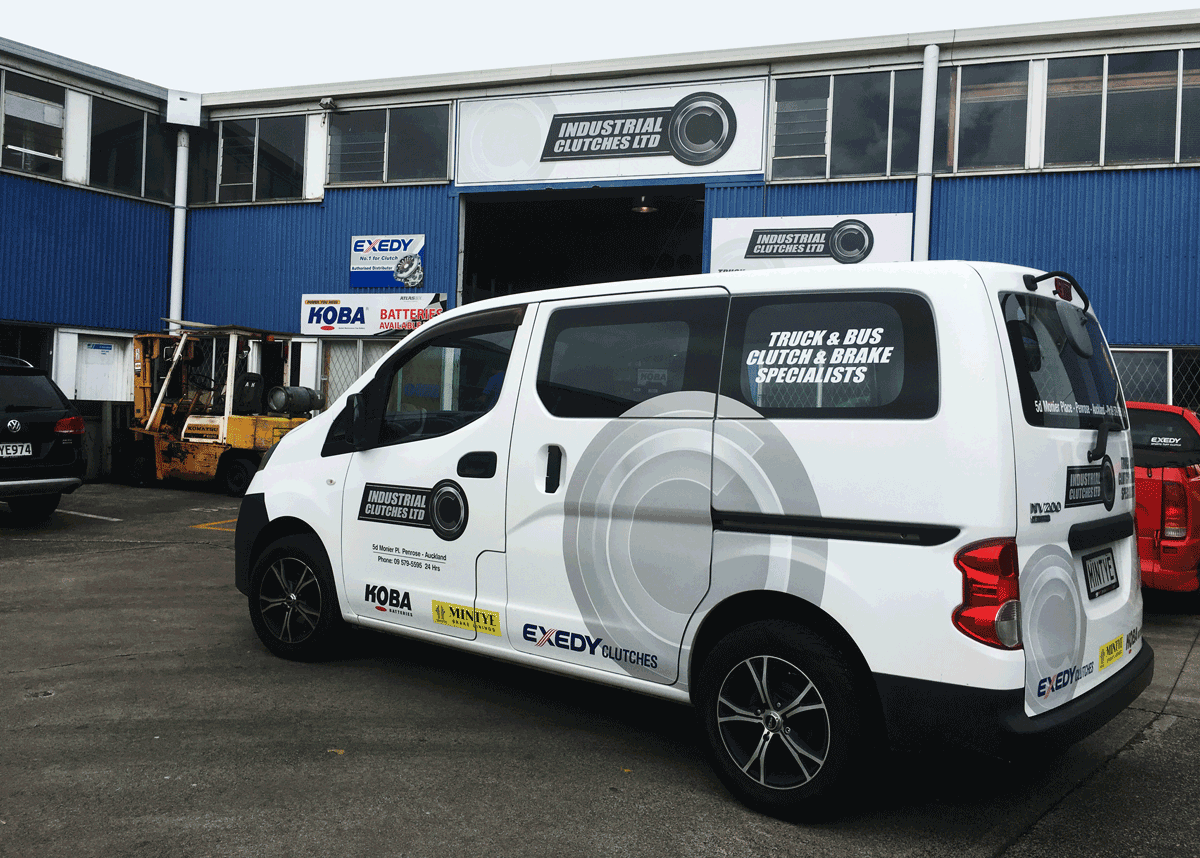 industrial clutches van